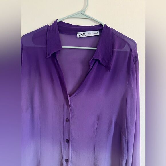 Zara button down top - Picture 3 of 5